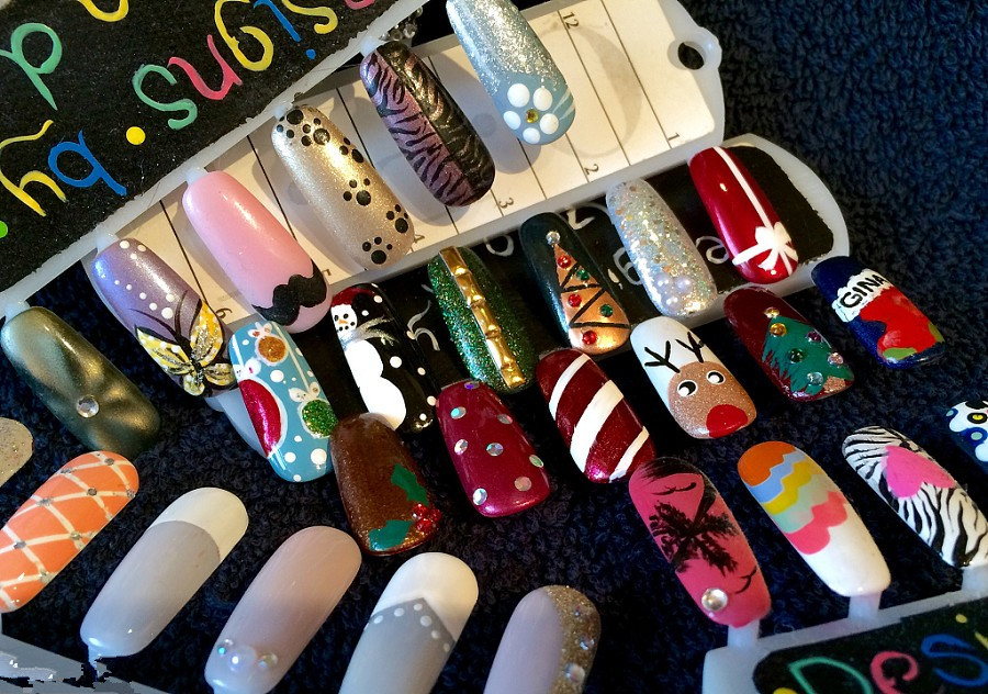 超可愛的手繪美甲！