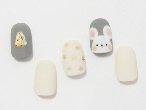 新年美甲 | 可可愛愛的鼠年美甲，也太可愛了