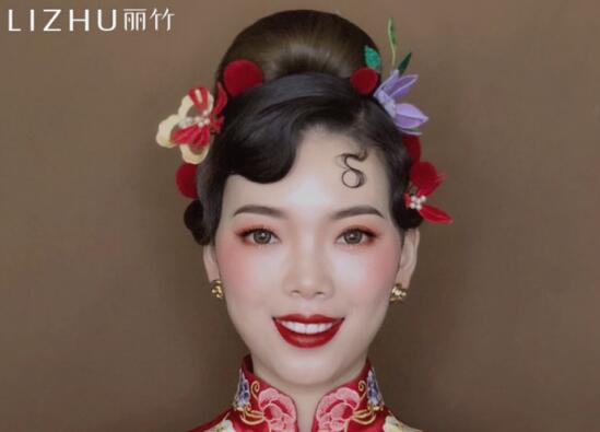 麗竹彩妝作品|中國(guó)古風(fēng)造型，不負(fù)一世韶光