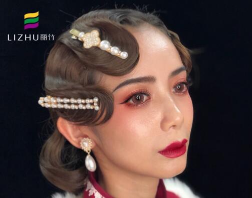 麗竹彩妝作品：老上海復古風情