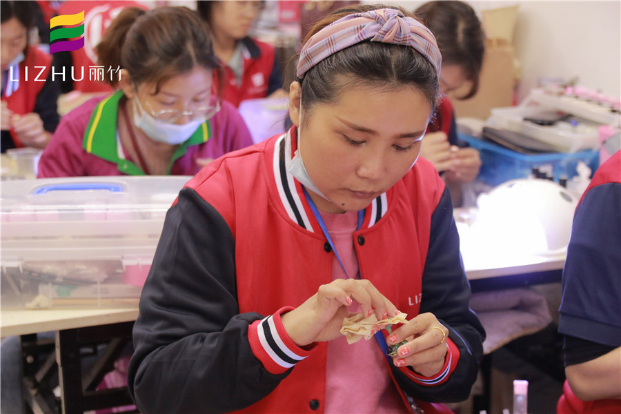 美甲學(xué)員感言：全是淳樸的語言，感謝你們