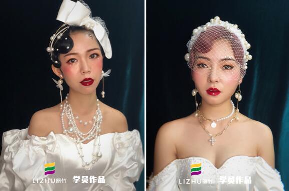 南寧化妝學(xué)校學(xué)員作品：輕奢復(fù)古妝容