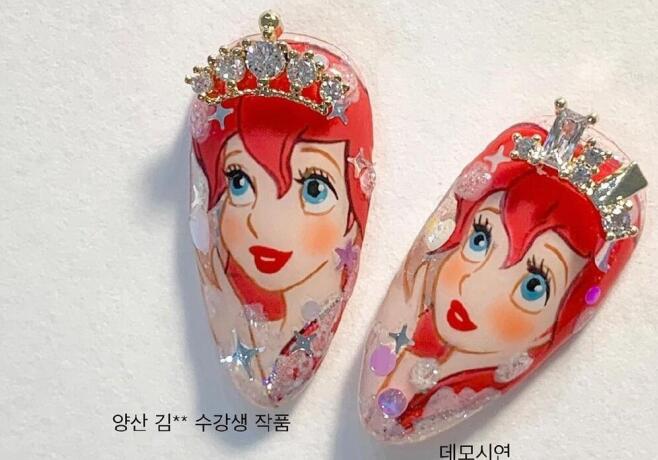 彩繪迪士尼美甲，南寧口碑好的美甲學(xué)校邀你一起畫