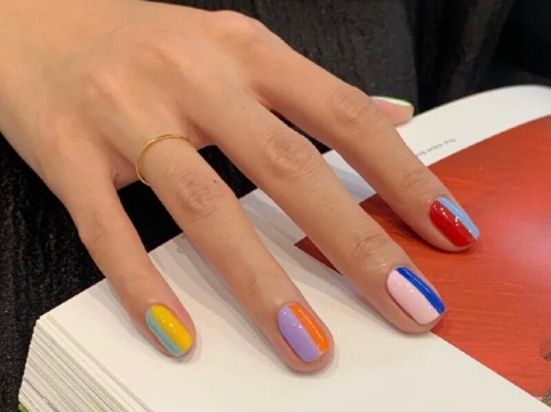 夏日跳色美甲合輯，廣西美甲師培訓班都收集好了