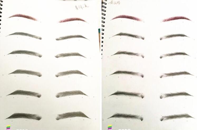 紋繡新手如何設(shè)計(jì)眉型？南寧紋繡培訓(xùn)班教你速成法