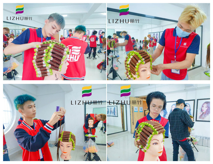 看學(xué)員練習(xí)，知曉?廣西哪家美發(fā)培訓(xùn)學(xué)校比較好