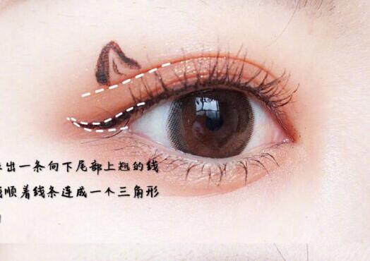 日常眼線快速畫法，南寧學化妝的學校教你