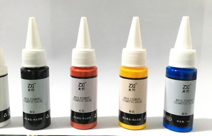 紋眉選色技巧，廣西學紋繡的機構給你上課