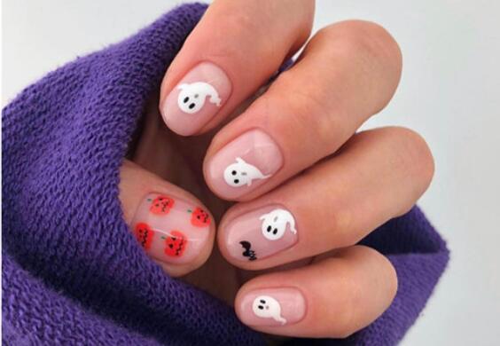 萬(wàn)圣節(jié)主題美甲推薦，南寧培訓(xùn)美甲分享