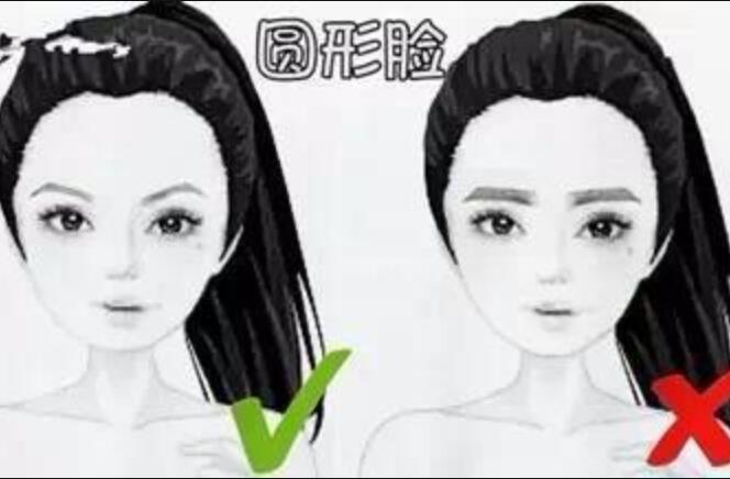 圓臉女孩千萬不要做的眉型,南寧紋繡培訓分享
