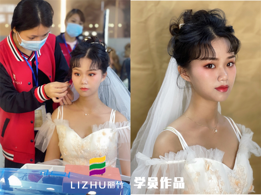 廣西專(zhuān)業(yè)化妝培訓(xùn)班學(xué)員作品欣賞