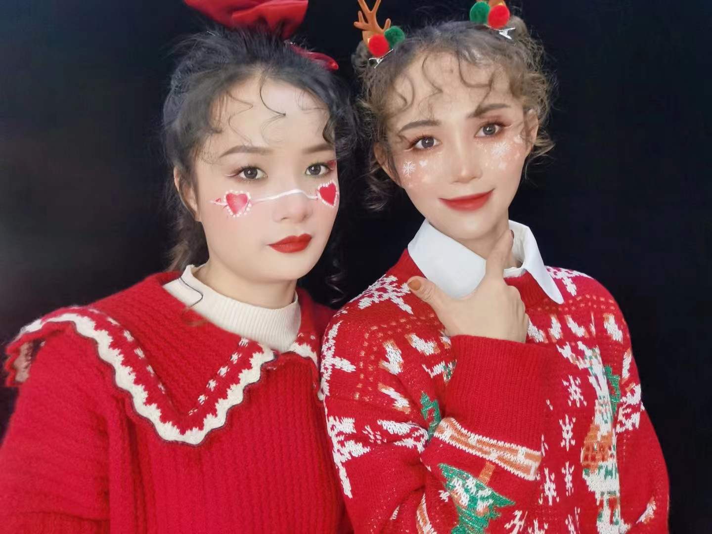 圣誕麋鹿妝容 | 南寧專業(yè)彩妝培訓(xùn)班學(xué)員作品