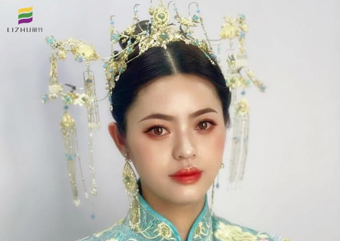 新中式秀禾新娘造型 | 麗竹學(xué)校彩妝作品