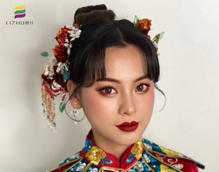 東方新娘造型，盡情展示中國(guó)紅之美  ?