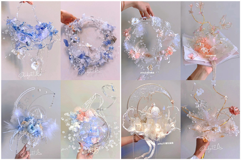 仙女新娘手捧花，南寧插花花藝培訓(xùn)邀你共賞