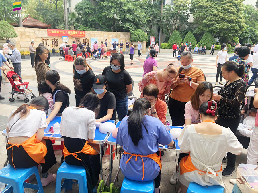 南寧美甲專業(yè)外出實(shí)踐，學(xué)員技術(shù)受肯定