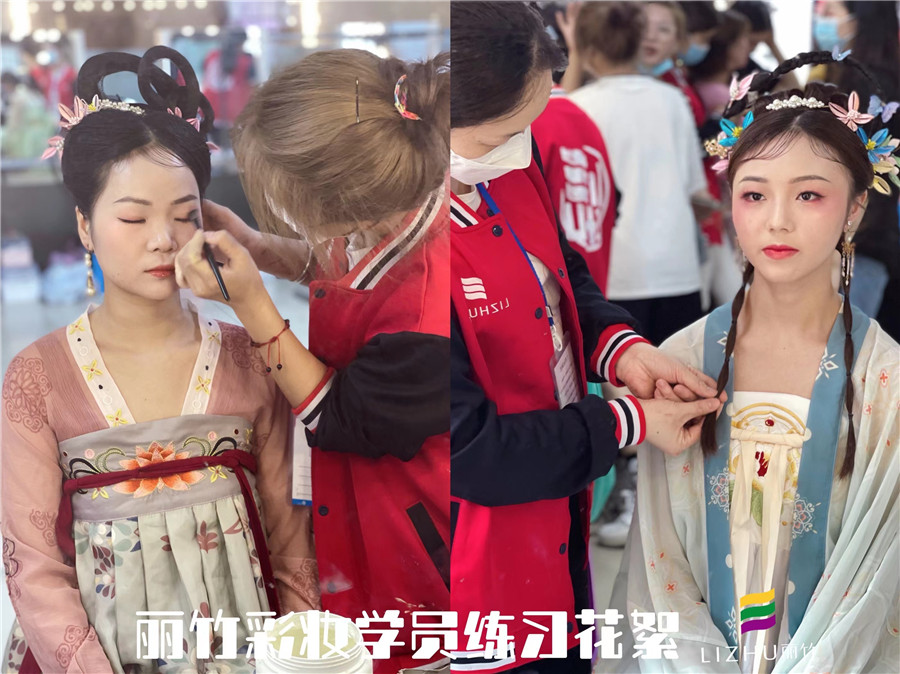 古代女子化妝步驟，廣西專業(yè)化妝培訓(xùn)學(xué)校幫你講解