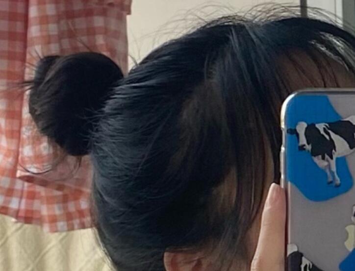 專門為扁平頭妹準備的丸子頭教程