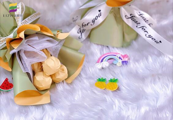 零食花束圖片，南寧花藝師培訓學校作品