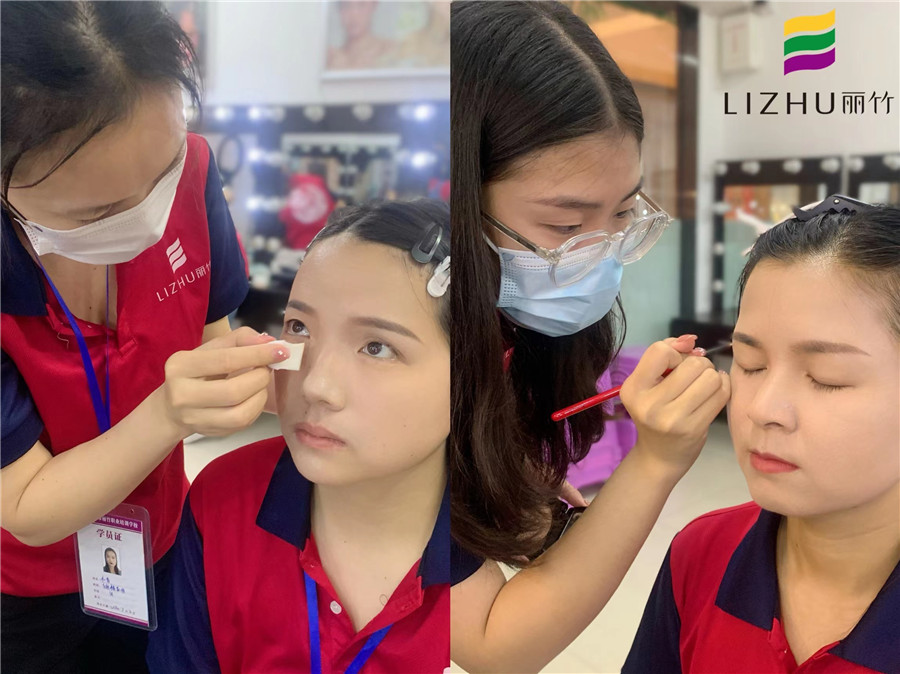 眼部淚溝遮瑕技巧，廣西美妝培訓學校分享