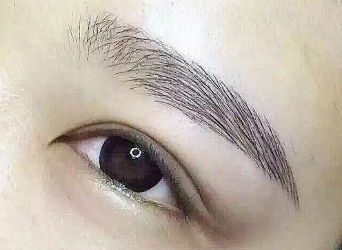 處理霧眉眉頭的原則，廣西紋繡培訓(xùn)紋眉課程