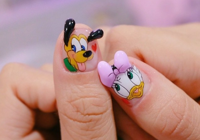 迪士尼主題美甲 | 南寧美甲網(wǎng)紅培訓分享圖片