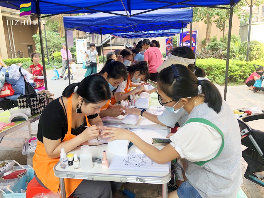 公益美甲 | 廣西專業(yè)美甲培訓(xùn)學校走進隆源華府小區(qū)