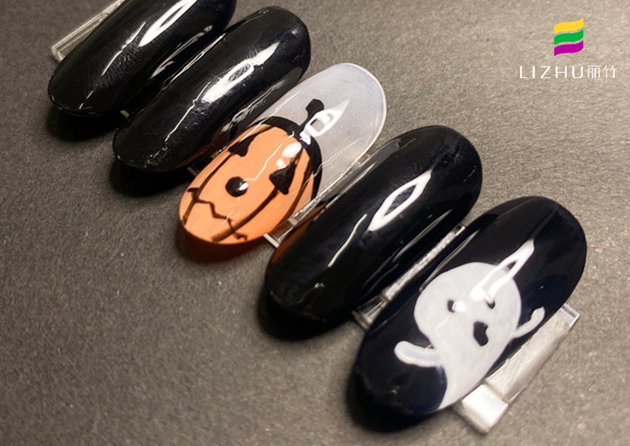 萬(wàn)圣主題美甲，南寧美甲學(xué)習(xí)中心作品分享