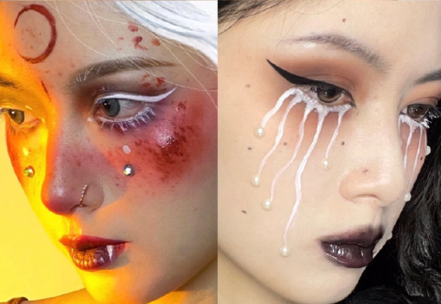 絕美萬圣節(jié)妝容分享，了解廣西學彩妝哪家有口碑