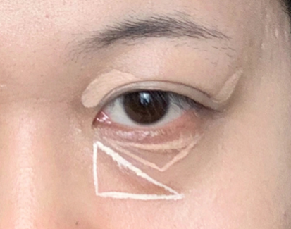 重度黑眼圈遮瑕方法，廣西化妝美妝培訓(xùn)教學(xué)