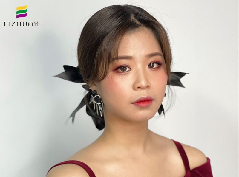 時尚簡約造型，廣西美妝師專業(yè)學(xué)校作品