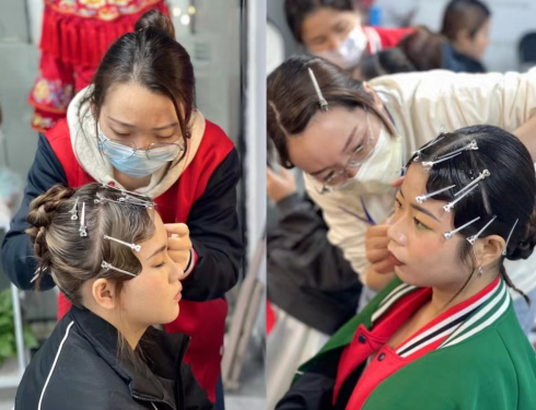 南寧學(xué)化妝盤扎發(fā)哪里好？歡迎到南寧化妝盤發(fā)學(xué)校