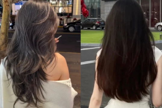 漂亮的發(fā)尾模板，南寧美發(fā)精剪造型班分享