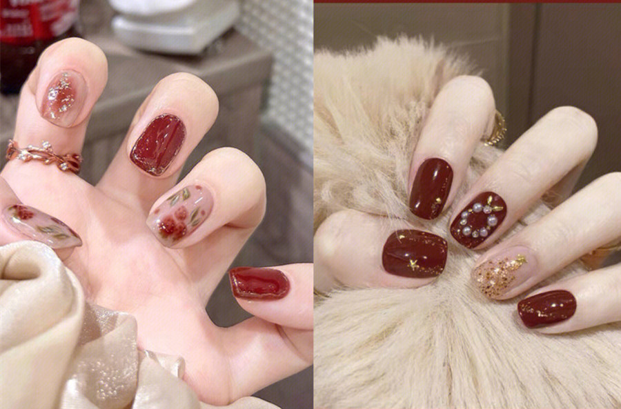 中國(guó)紅美甲，南寧美甲學(xué)習(xí)中心分享