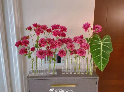 試管花瓶插花，廣西南寧花藝師培訓學校分享浪漫