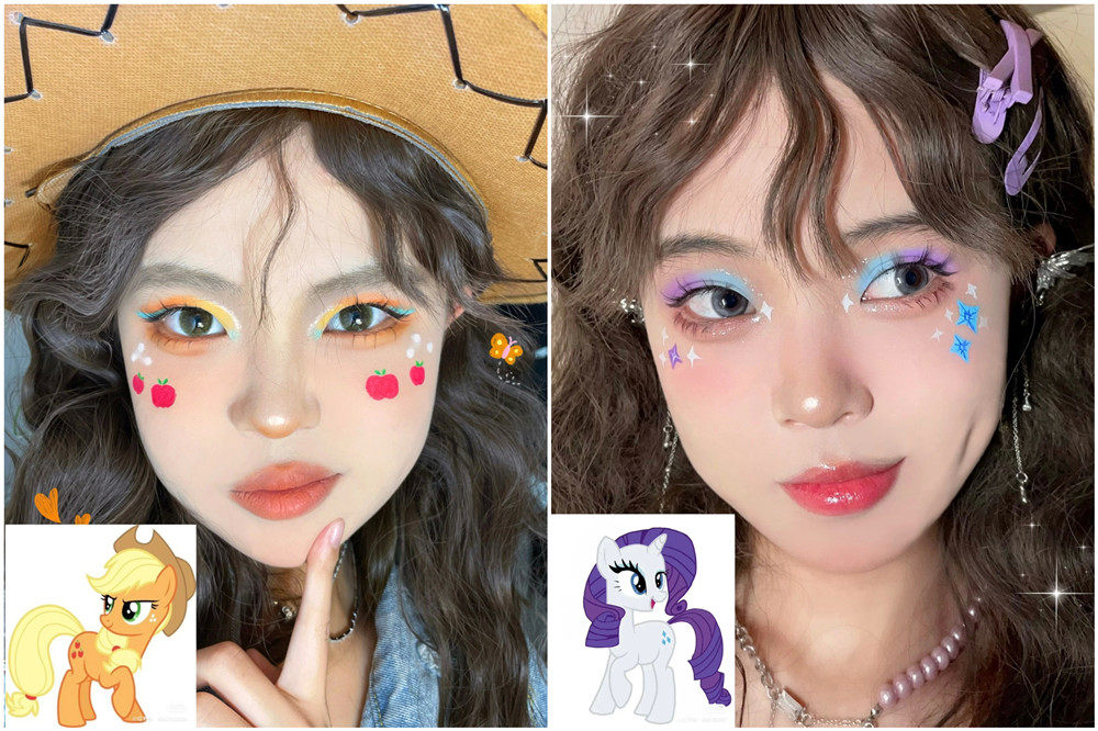 創(chuàng)意卡通妝容，廣西培訓(xùn)化妝新手課程