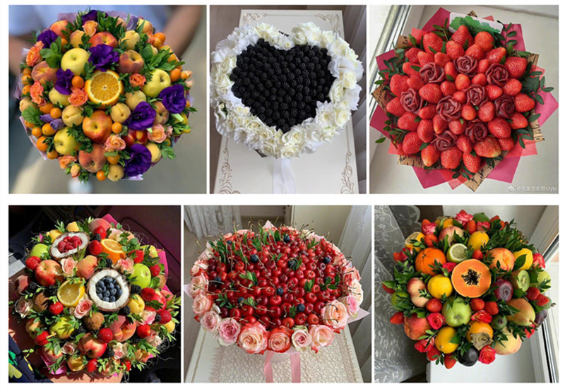 創(chuàng)意水果花，南寧鮮花花藝學校帶你找創(chuàng)意
