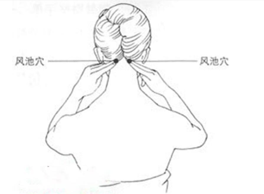 點(diǎn)按風(fēng)池有什么作用？南寧學(xué)美容經(jīng)絡(luò)