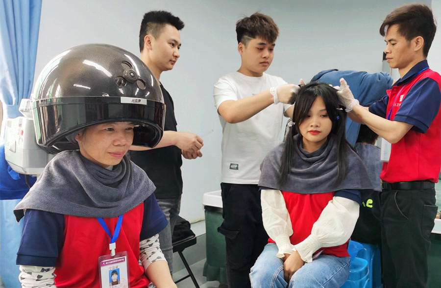 美發(fā)焗油的好處，南寧美發(fā)管理學(xué)校講解