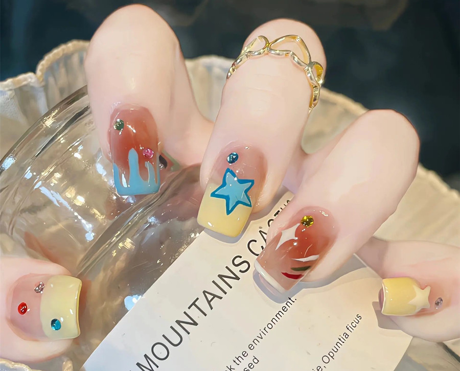 精致且少女的美甲款式，南寧美甲教學(xué)推薦