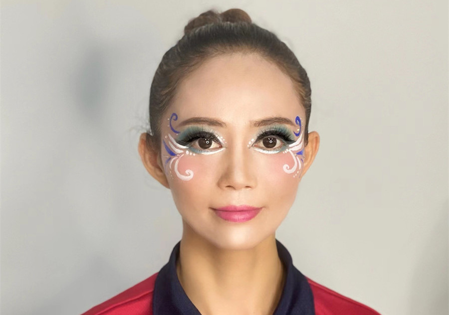 創(chuàng)意舞臺眼妝特點(diǎn)，廣西省彩妝造型學(xué)校分享