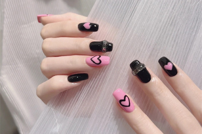 辣妹短款美甲，南寧美甲培訓(xùn)推薦分享