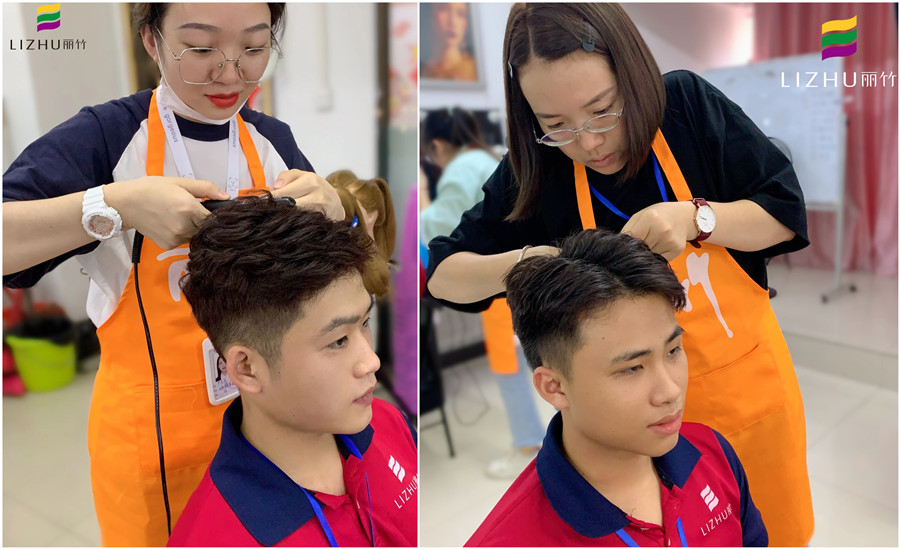 男士妝容常見發(fā)型，南寧時尚造型培訓分享