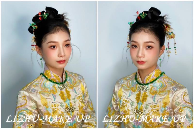 國風(fēng)秀禾造型，南寧培訓(xùn)寫真造型作品