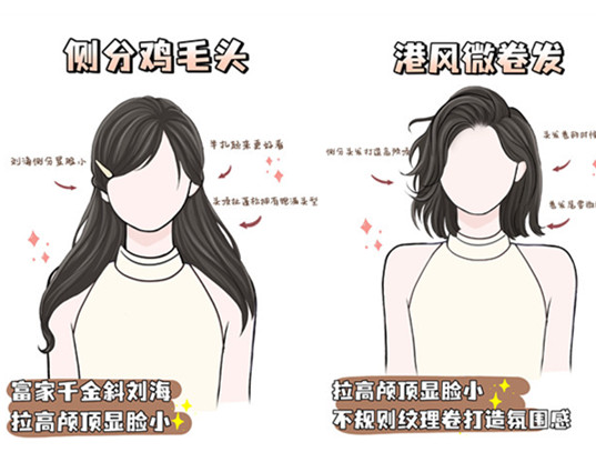 方圓臉必備發(fā)型，南寧學(xué)美發(fā)造型