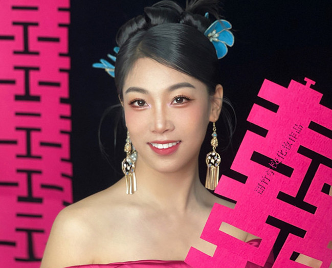 新娘晨袍造型，零基礎學新娘造型作品