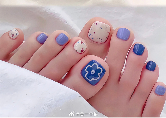 夏日腳丫美甲，南寧美甲師造型班分享