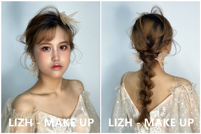 元?dú)馍敌履铮慊A(chǔ)新娘造型教學(xué)