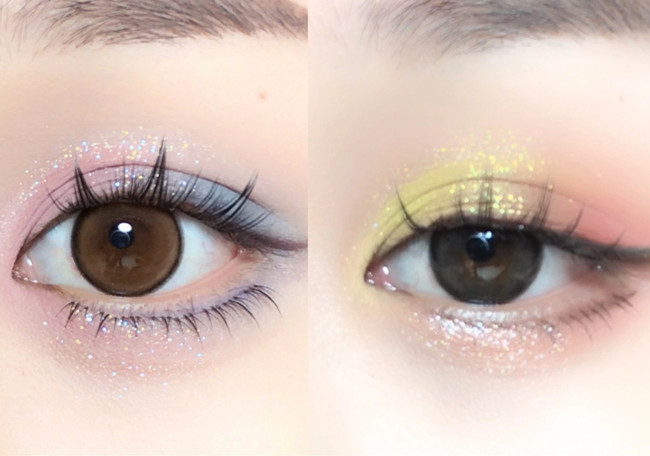 彩色多巴胺撞色眼妝合集，零基礎(chǔ)學(xué)眼妝