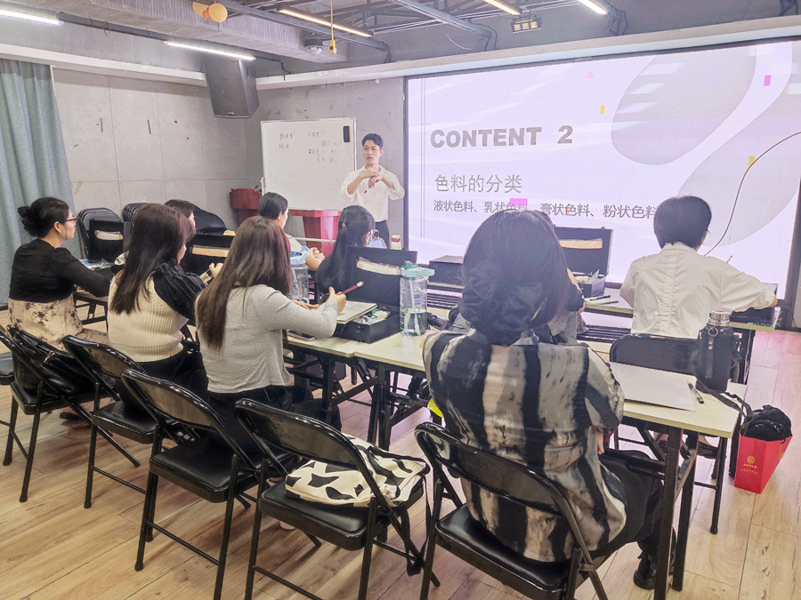 繡色料的分類與特點(diǎn)，廣西眉眼唇學(xué)習(xí)